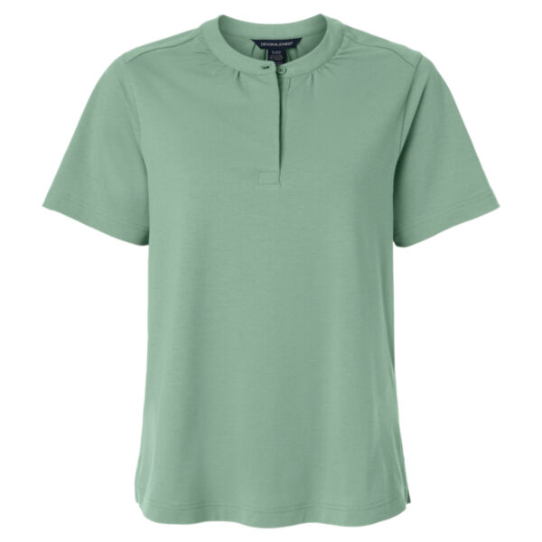 Women's Seaton Pebble Textured Polo Thumbnail