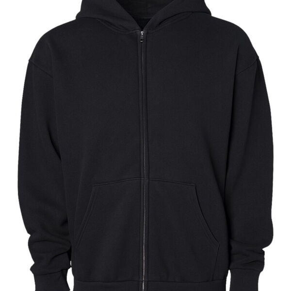 Unisex Avenue Midweight Full-Zip Hooded Sweatshirt Thumbnail