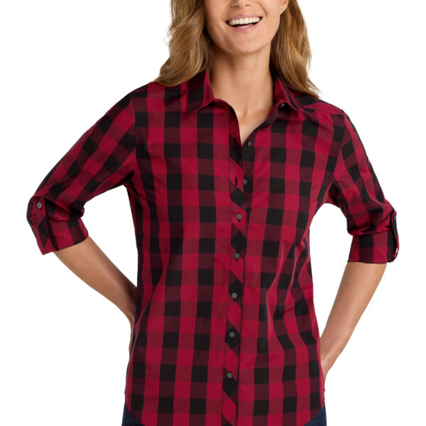Women's Everyday Plaid Shirt Thumbnail
